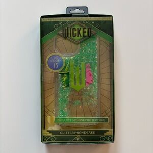 WICKED IPhone 15 “Falling” Glitter Phone Case
